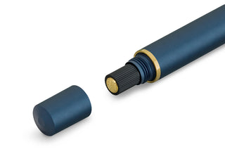 Kaweco Piston AL Sport Fountain Pen Medium Nib / Navy