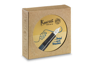 Kaweco Piston AL Sport Solo Fountain Pen Medium Nib / Black