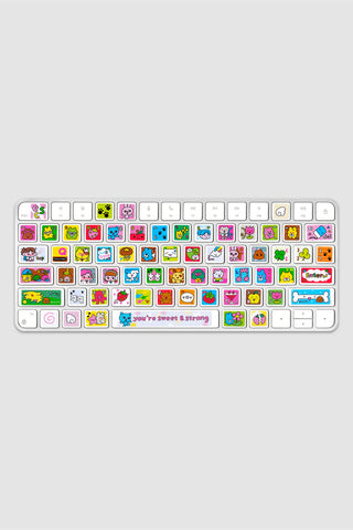 Keyboard Stickers by MONANBEAR