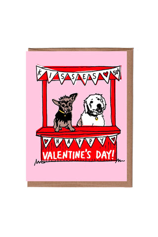 Kissing Booth Valentine Card