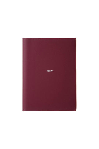 LACONIC B7 Pocket Log Diary Wine