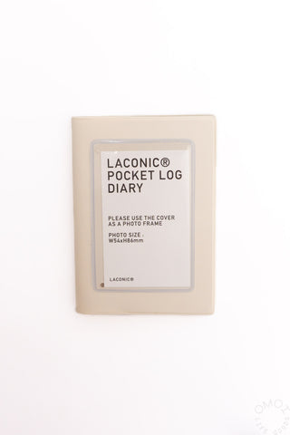 LACONIC B7 Pocket Log Diary with Photo Pocket