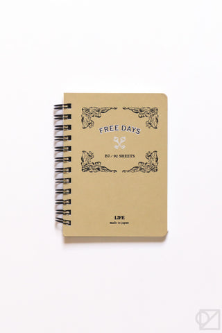 LIFE Free Days B7 Open Scheduler Notebook