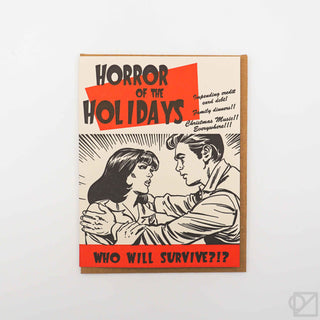 Horror Holidays Greeting Card