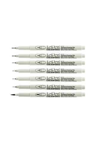 Le Pen 8pc Drawing Pen Set