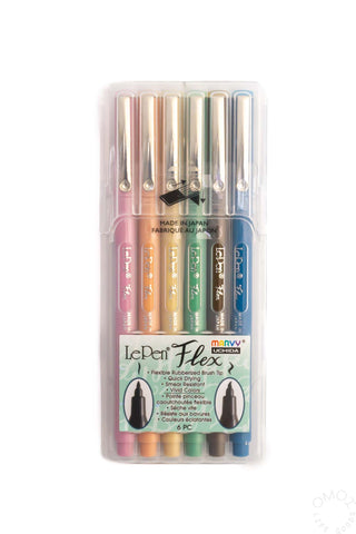 Le Pen Flex 6 Piece Set Retro