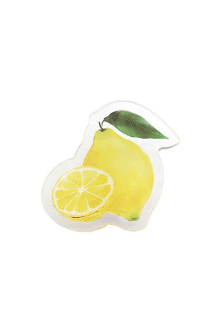 Lemon Fruit Motif Acrylic Clip