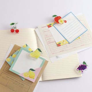 Cherry Fruit Motif Acrylic Clip