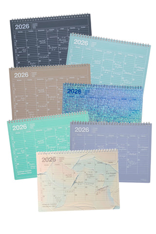 MARK'S 2026 Notebook Calendar B5 Medium