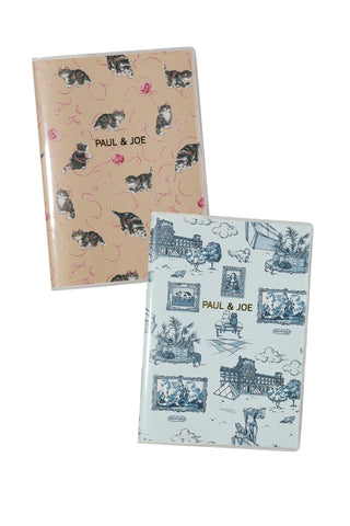 Two planners with different cat designs and 'Paul & Joe' branding on a white background.