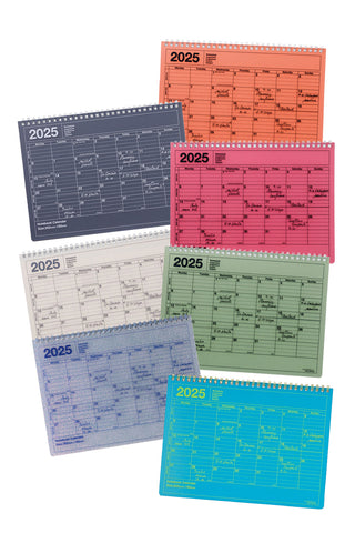 MARK'S 2025 Notebook Calendar B5 Medium