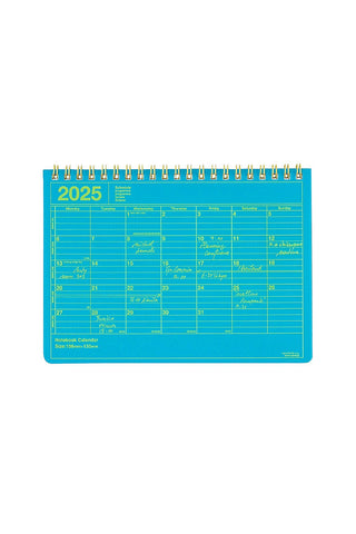 MARK'S 2025 Notebook Calendar B6 Small