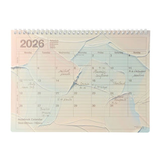 MARK'S 2026 Notebook Calendar B5 Medium