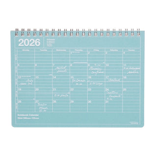 MARK'S 2026 Notebook Calendar B6 Small
