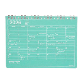 MARK'S 2026 Notebook Calendar B6 Small