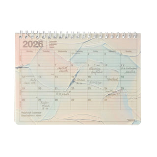 MARK'S 2026 Notebook Calendar B6 Small