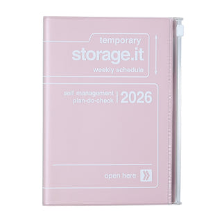 MARK'S 2026 STORAGE.it B6 Weekly + Memo Planner