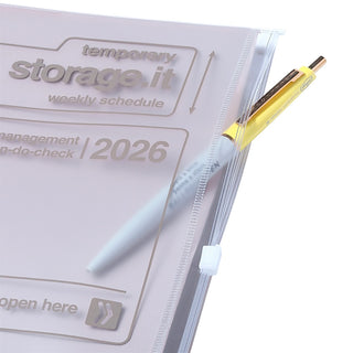 MARK'S 2026 STORAGE.it B6 Weekly + Memo Planner