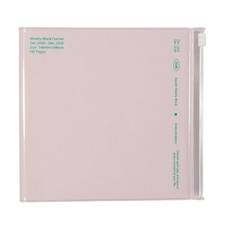 MARK'S 2026 Square 148 Weekly Block Planner