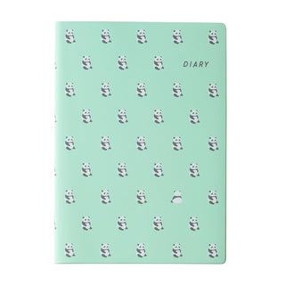 MARK'S 2025 Panda Motif B6 Monthly Planner