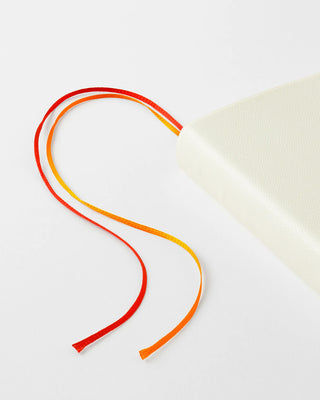 page a day planner with two ribbon bookmarks