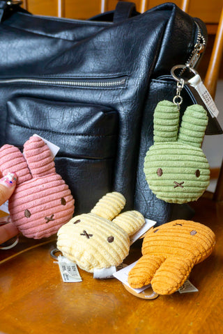 MIFFY Flat ECO Corduroy 4" Keychain