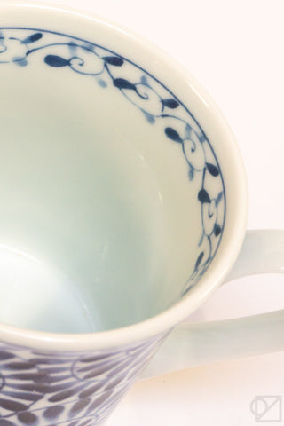 Blue & White Arabesque 10oz Mug