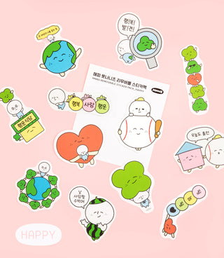 MNNS Removable Sticker Pack