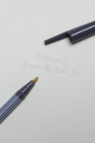 MONAMI Silver Big Ball Pen