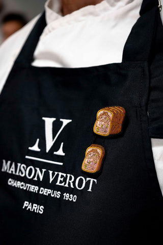 Macon & Lesquoy x Maison Verot Hand Embroidered Pin Vice Champion