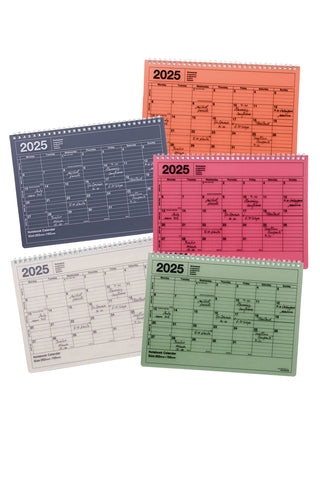 Mark's 2025 Notebook Calendar B5 Medium