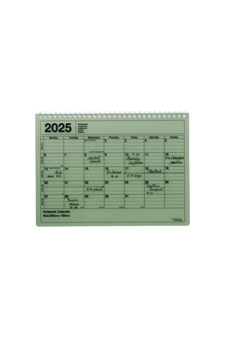 Mark's 2025 Notebook Calendar B6 Small