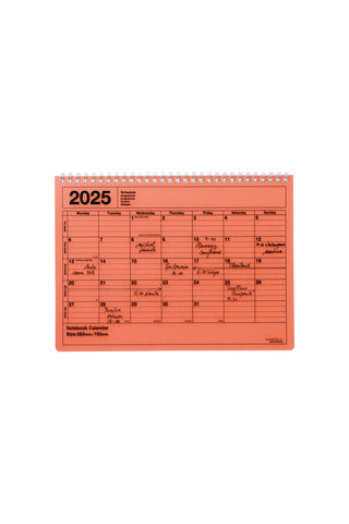 Mark's 2025 Notebook Calendar B6 Small