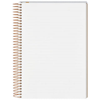 Maruman BASIC A5 Spiral Ring Notebook 6.5mm Ruled Black