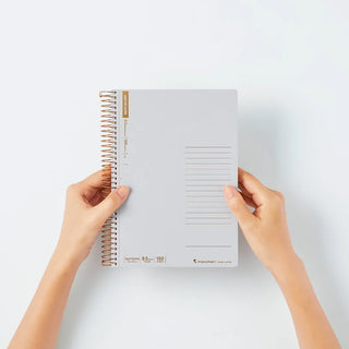 Maruman BASIC A5 Spiral Ring Notebook 6.5mm Ruled Black