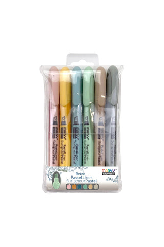 Marvy Uchida Pastel Liner Retro Set
