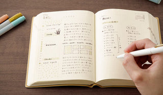 Midori 2025 Hibino A6 Two-Page-A-Day Planner