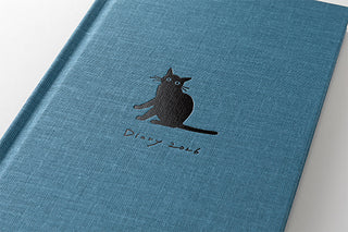 Midori 2026 Cat B6 Monthly Block + Weekly Diary Planner Navy