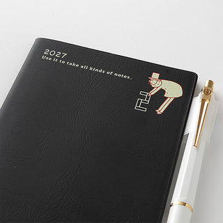 Midori 2027 B6 Slim Ojisan Monthly Planner