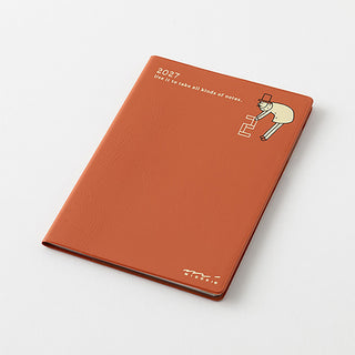 Midori 2027 B7 Ojisan Monthly Planner