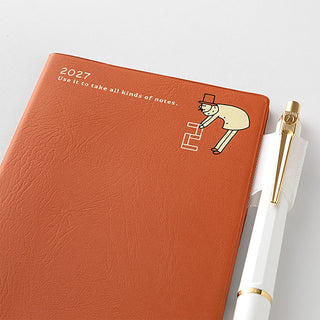 Midori 2027 B7 Ojisan Monthly Planner