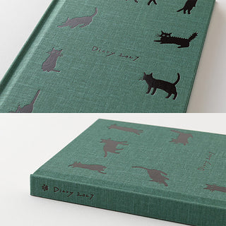 Midori 2027 Cat B6 Monthly Block + Weekly Diary Planner Green