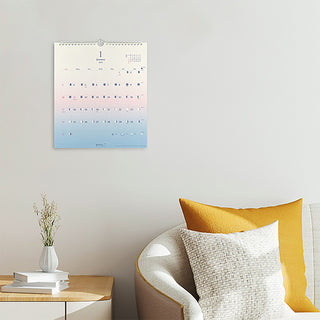 Midori 2027 Gradient Wall Calendar
