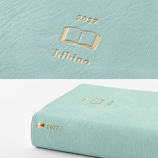 Midori 2027 Hibino A6 Two-Page-A-Day Planner