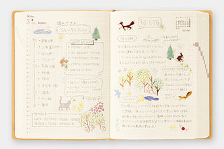 Midori 2027 Hibino A6 Two-Page-A-Day Planner