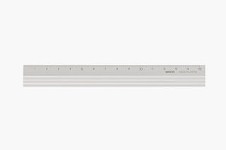 Midori Aluminum 15cm Ruler Silver