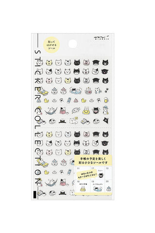 Midori Cat Emoji Planner Stickers