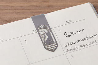 Midori Cat & Moon Bookmark Clips