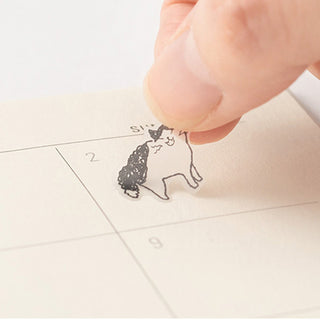 Midori Chat Cat Planner Stickers