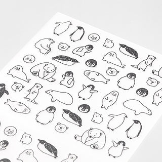 Midori Chat Sea Creature Planner Stickers
